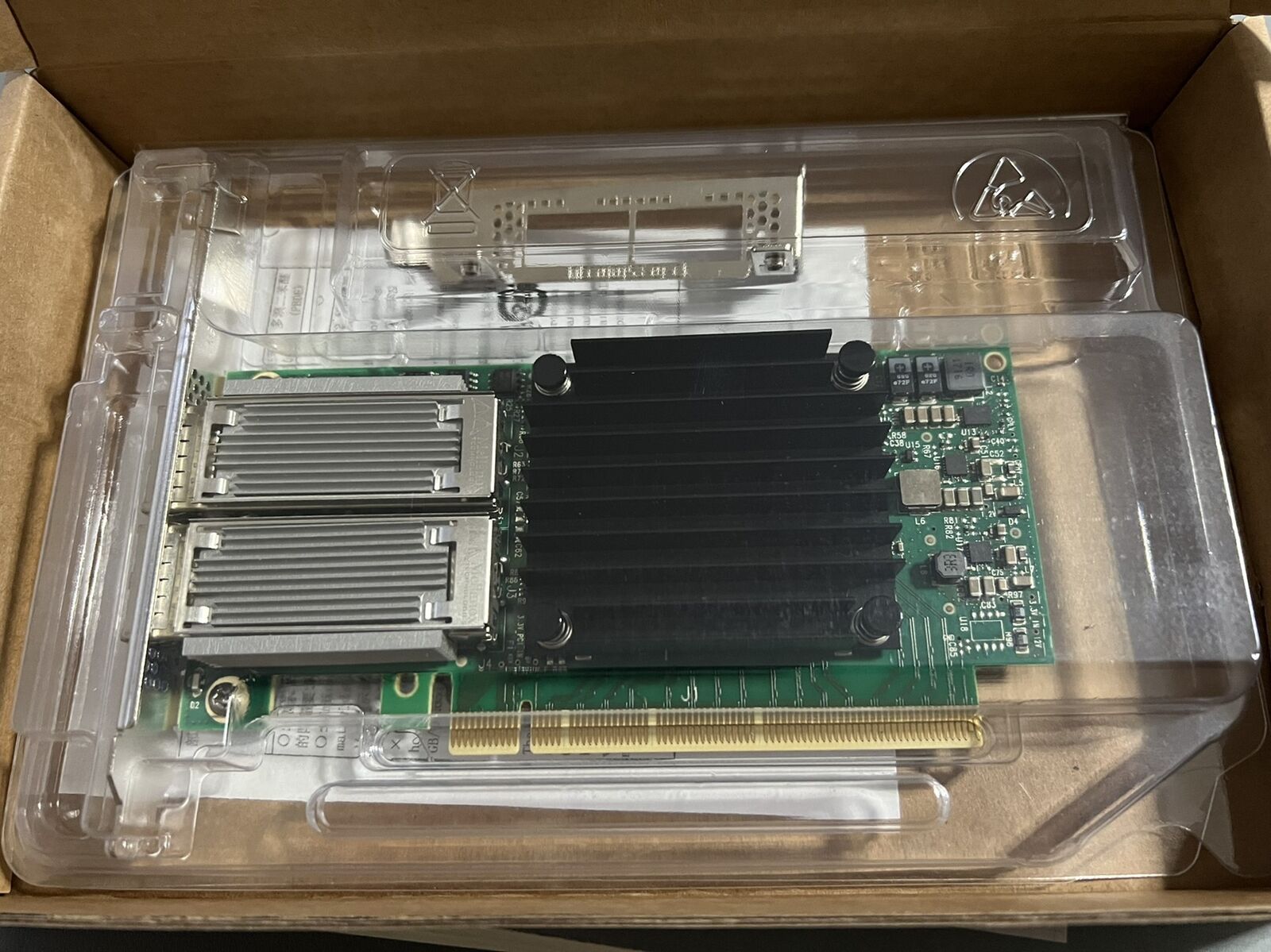 Mellanox MCX416A-CAT CX416A Du - 100Gbe Qsfp28 Network Card recension och pris